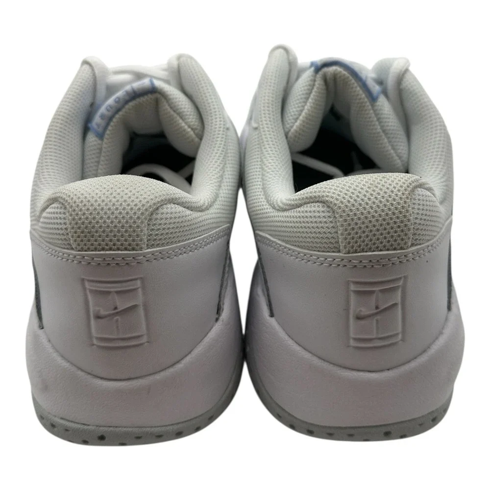 Nike Court Lite 2‎ Sneakers Womens 11 White Blue Leather Tennis Shoes AR8838 112
